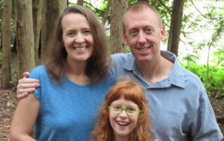 Grant and Marianne Bayfield and their daughter