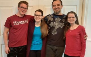 Alan, Rachel and their children