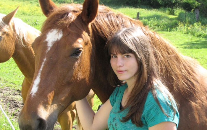 Snell with horses