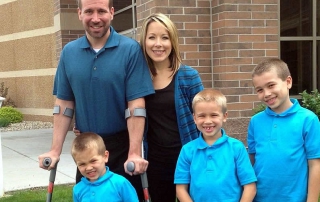 Jon Leedahl and family