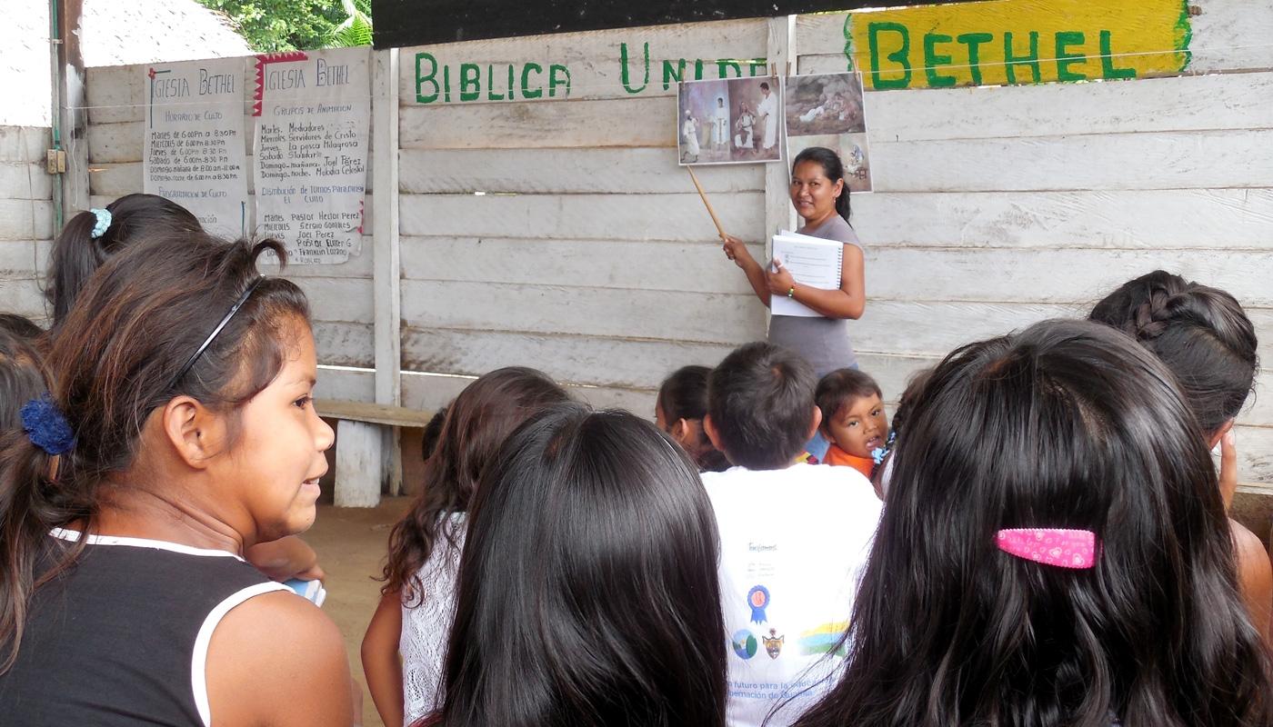 Bible teaching to children