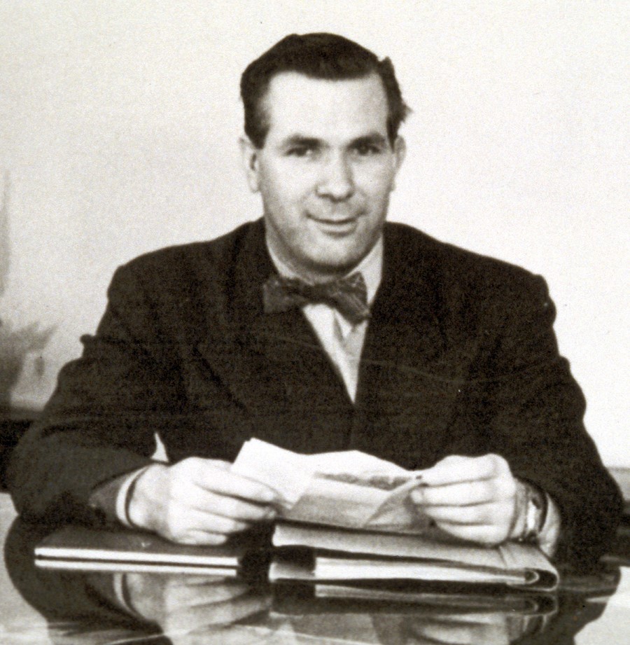 Paul Fleming at desk