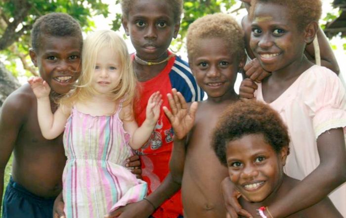 Tribal and missionary Children