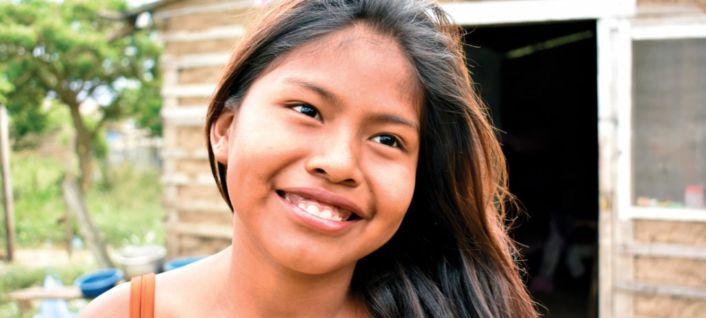 smiling ayore woman