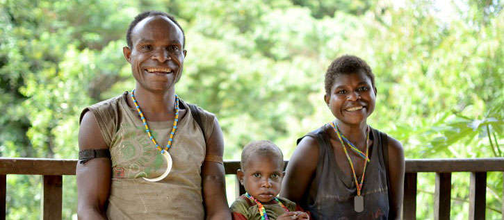 Moi pastor and family