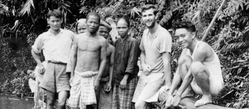 Header-Early Missionaries with Tribal Men