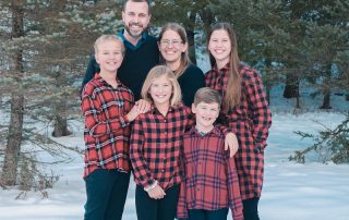 Jason and Angie Bechtel with their kids