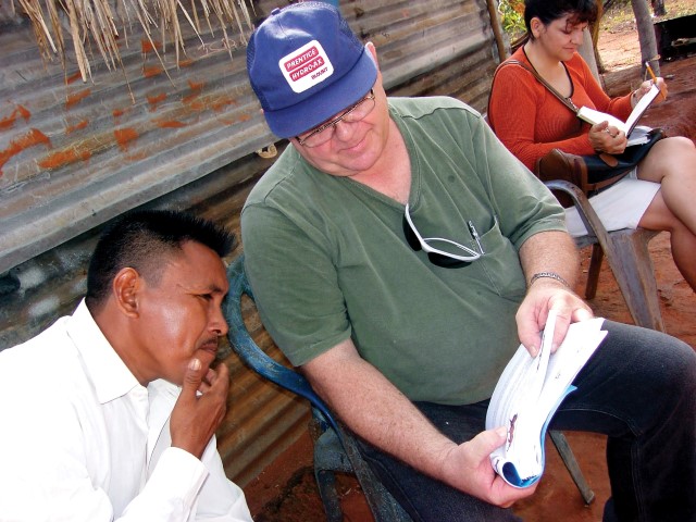 Kaikara, Mark Cain Sharing Bible, Consuelo Jimenez