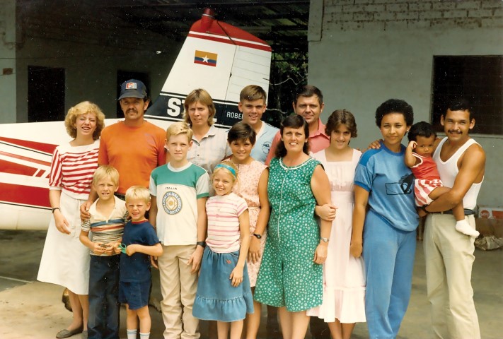 Guahibo team right after we evacuated in 1987