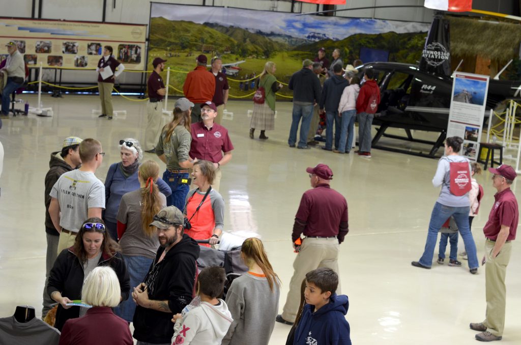 2018 Ethnos360 Aviation Expo floor