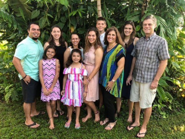 missionary team standing in a group