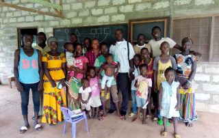 Landuma believers gathered together