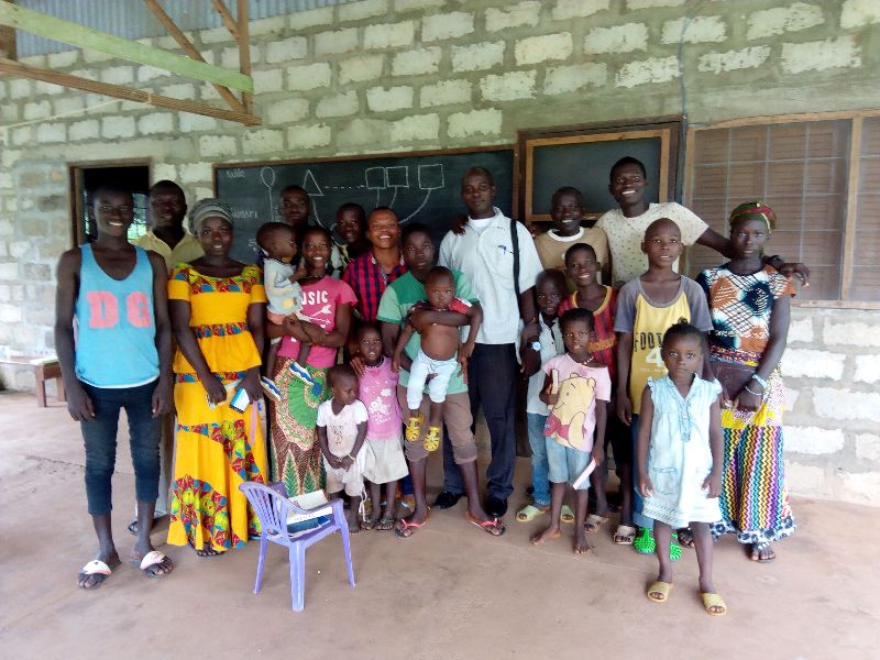 Landuma believers gathered together