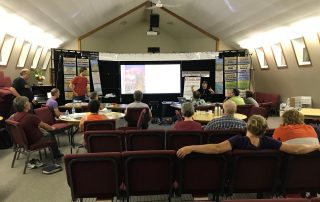 Craig Bauman, Ethnos Canada missionary, teaching at a church