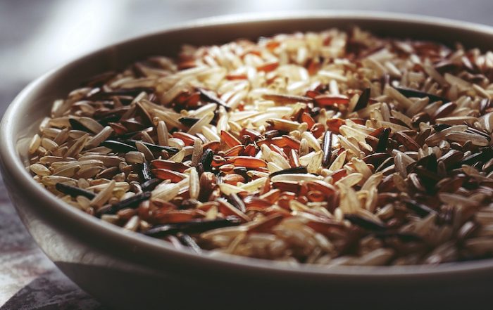 rice in a bowl