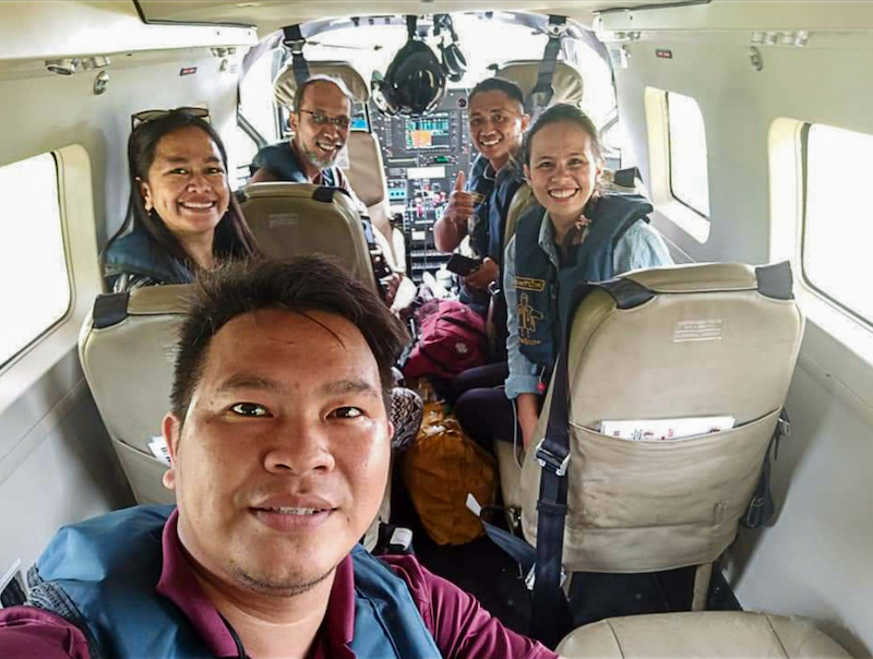 Ready for their first flight to Tugutil