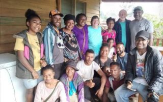 missionaries and tribal people together