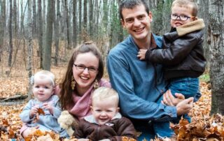 David and Laurel and their family